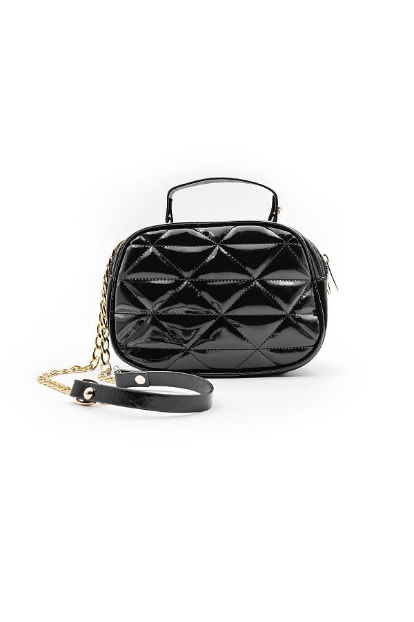 WORK BAG Functional Shoulder Bag Gold Detailed Trendyol