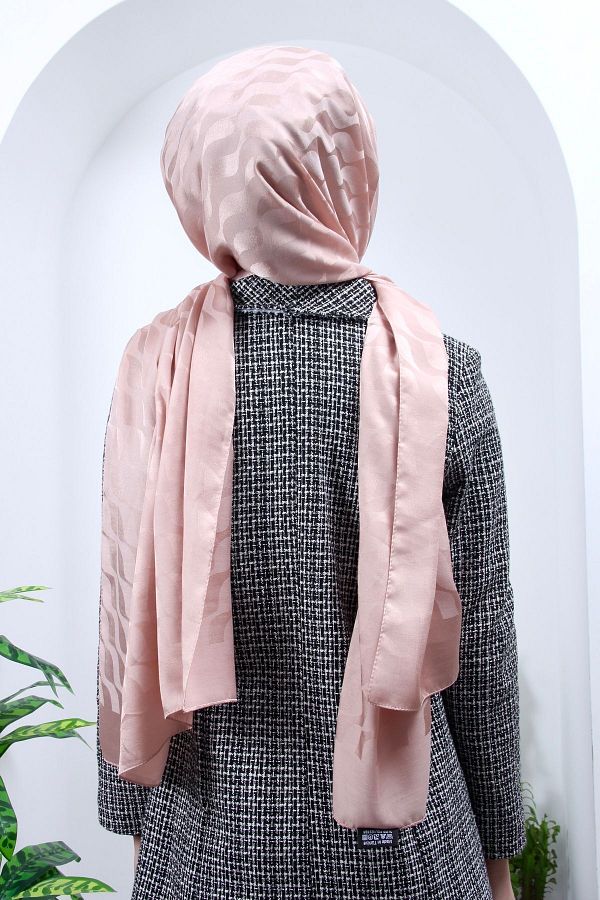 m moon scarf High Quality Waterway Pattern Silky Jacquard
