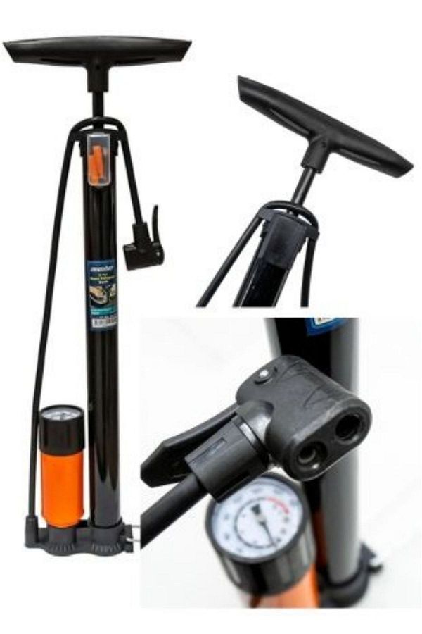 KL HOME Electric Air Pump Inflator Wheel With Pressure Gauge For Bicycle Motor Bike And Hand Car Trendyol