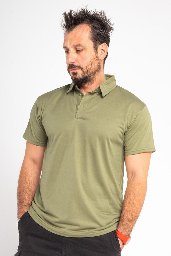 MAXI DRY Men s Polo Collar T shirt Excessive Perspiration Wetness Leak Proof Double Layer Trendyol