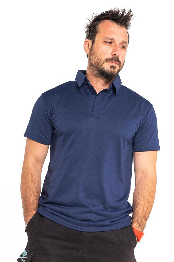 MAXI DRY Men s Polo Collar T shirt Excessive Perspiration Wetness Leak Proof Double Layer Trendyol
