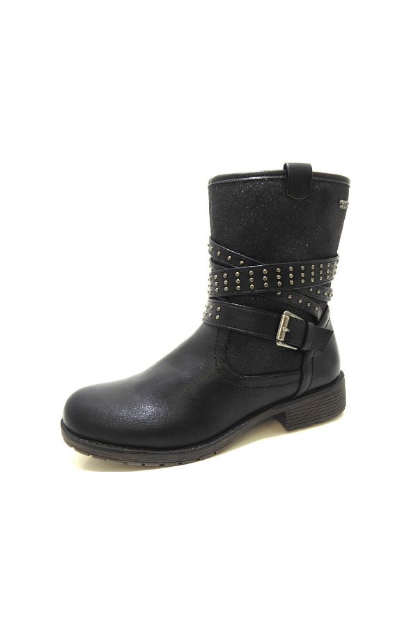 Indigo Schuhe Ankle Boots Black Flat Trendyol
