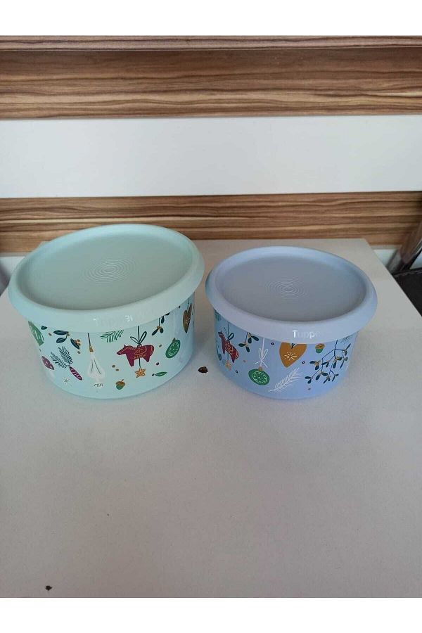 Tupperware-One Touch Storage Container --940ml-1,4l-- New Year Special Set of 2 1