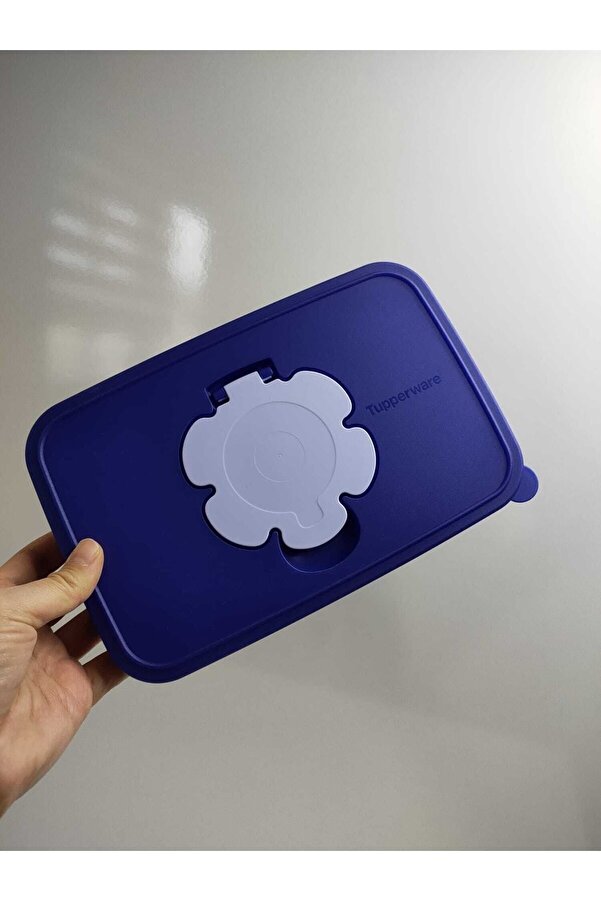 Tupperware Yeni Renk Islak Mendil Kutusu Sıkı Kapak Kullanışlı Mendil Kutusu