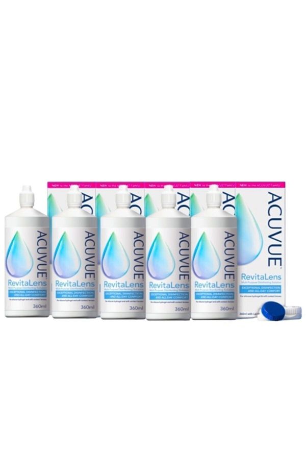 ACUVUE-Revitalens 360ml Lens Solution - 5 Pieces 1