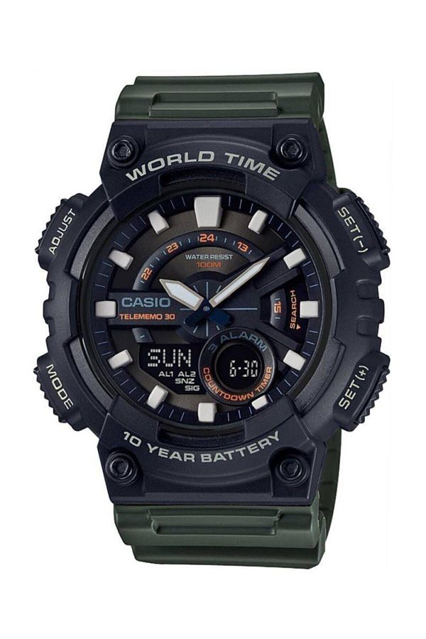 Casio-ساعة يد رجالية Aeq-110w-3avdf - تصميم أنيق وعملي 1