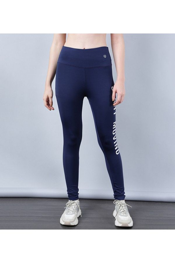 ATHLETIQ Navy Blue Women s Sports Leggings Trendyol