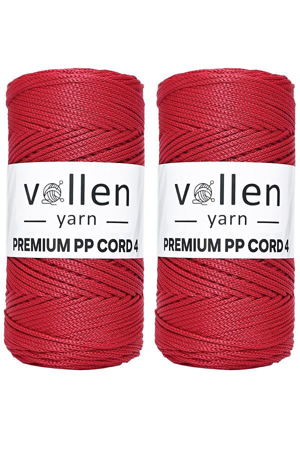 vollen yarn-400 Gr Polyester Macrame Thread, 2mm Set of 2, Macrame Thread, Supla Thread, Bag Thread, 460 Meters 1