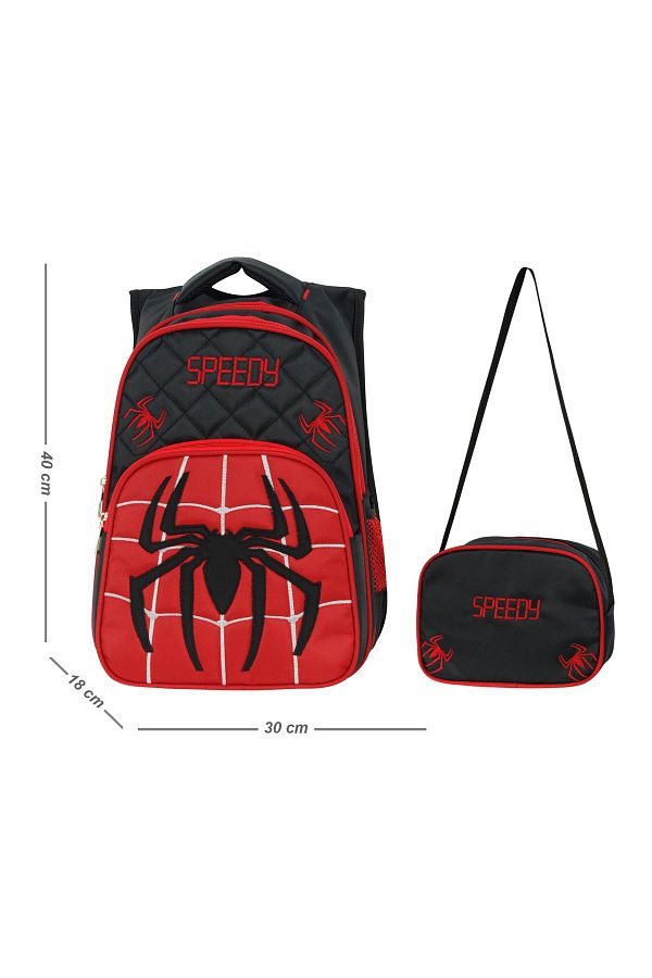 Waddell-Tarantula Spider Pattern - Primary School Orthopedic and Lunchbox 1