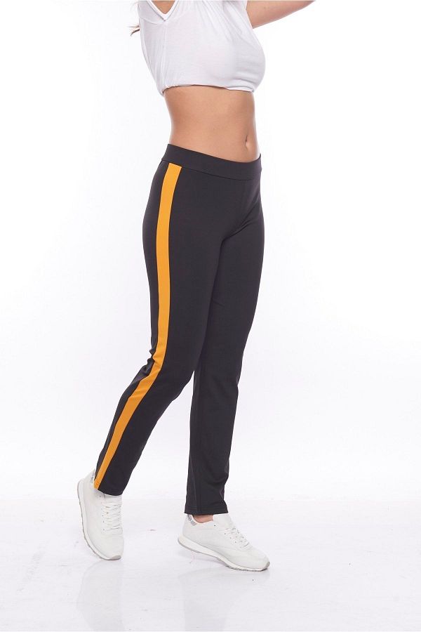 fsm1453 Women s Long Length Double Sided Side Stripe Detailed Colored Sweatpants 4916 Trendyol