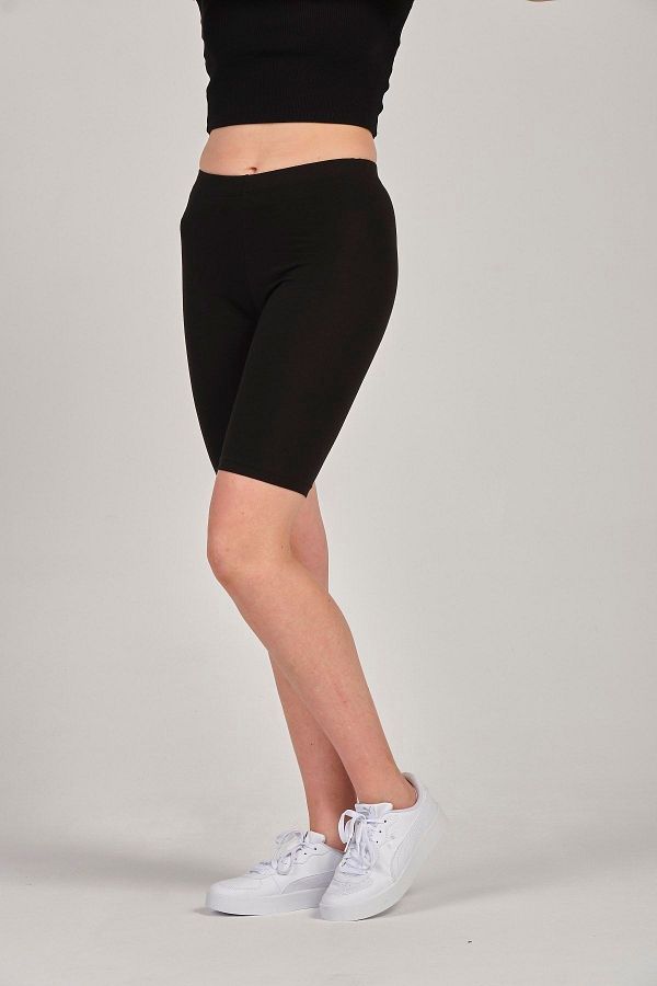 fsm1453 Women s Cycling Length Silm Fit Athlete Above Knee Lycra Tights Trendyol