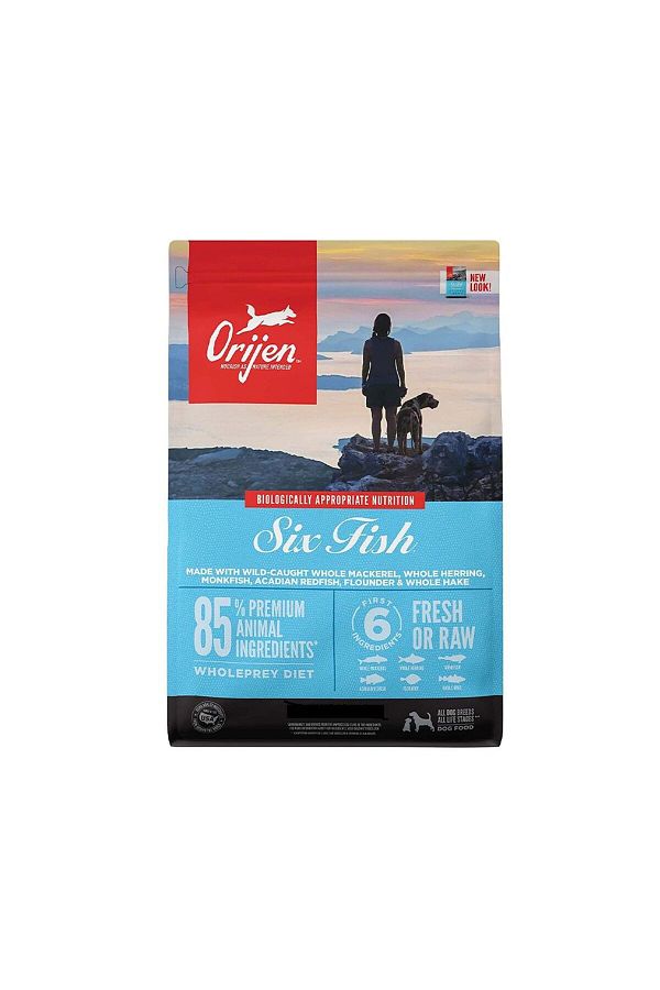 Orijen Six Fish Dog Food biologically appropriate 6kg Trendyol