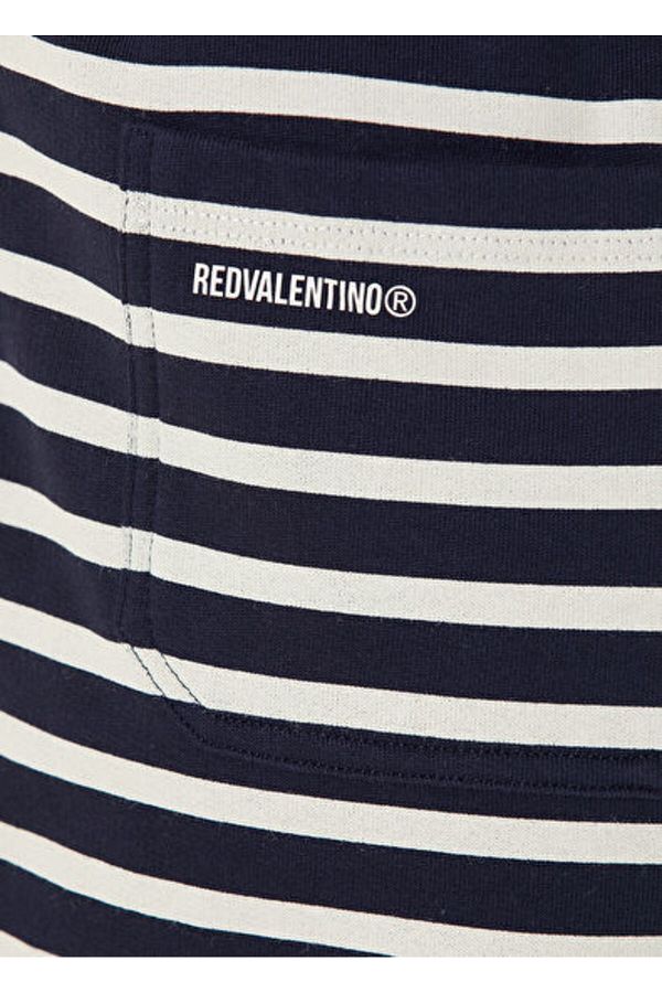 Valentino shorts white and red pinstripes sales