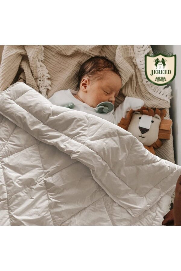 İnfant Hobby %100 Organik Doğal Pamuk Bebek Yorgan