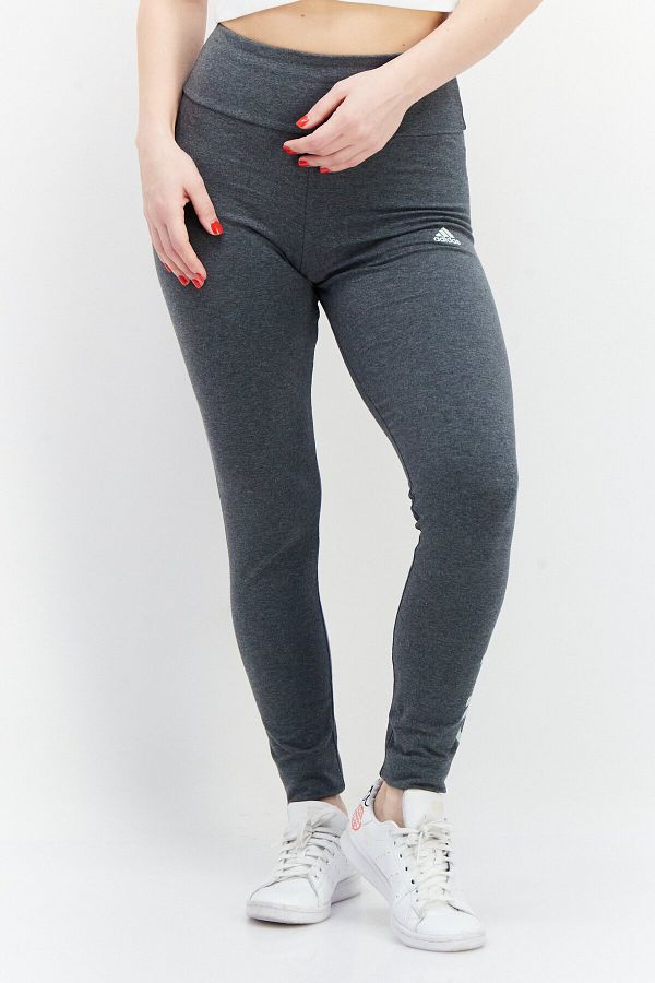 adidas Women Tight Fit High Rise Training Leggings Dark Grey Heather Trendyol