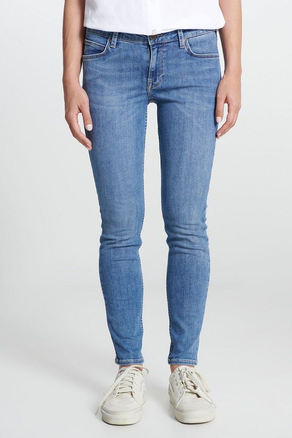 Lee-Super Skinny Fit Slim Fit Skinny Leg Scarlett Damen Hellblaue Baumwoll-Stretch-Jeans-Denim-Jeans 1