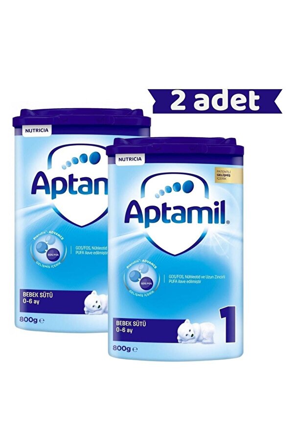 Milupa Aptamil 1 Devam Sütü 800 Gr X2