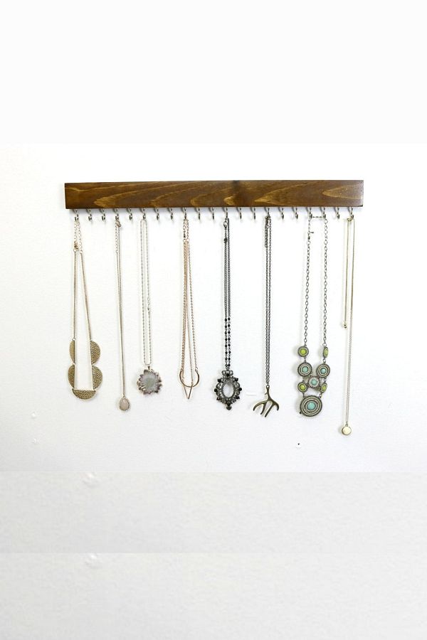 Necklace holder for wall new arrivals