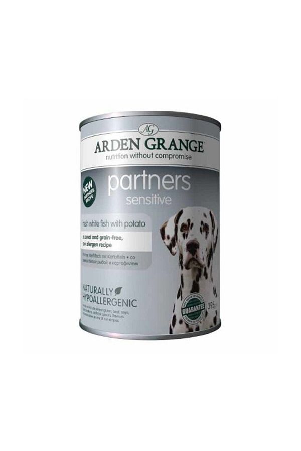 Arden Grange-Arden gange Partners Sensitive Wet Dog Food with Fresh White Fish & Potato, 395g 1