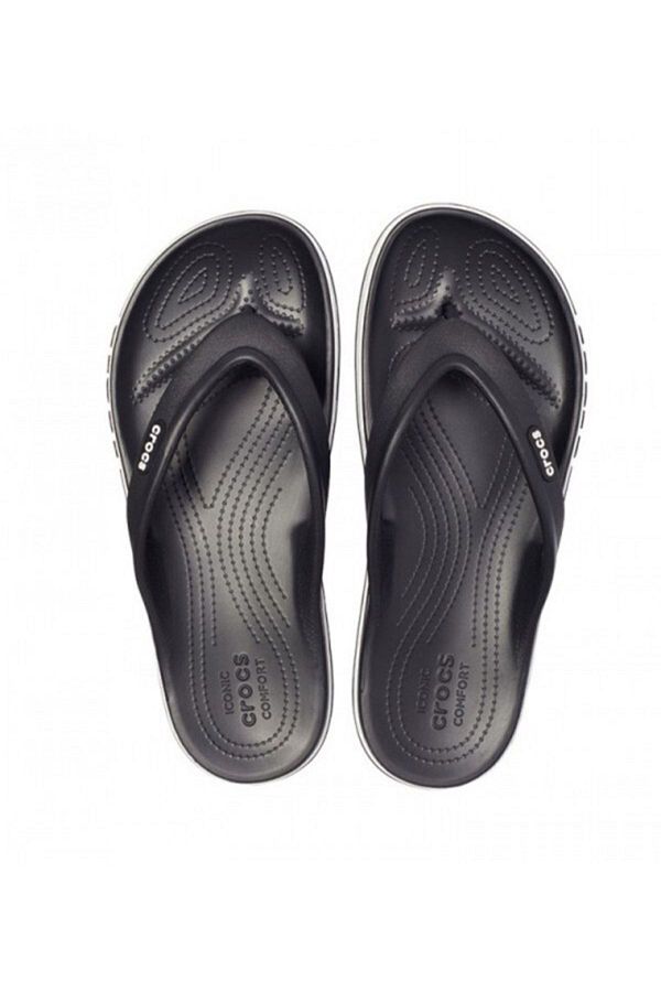 Crocs slippers black and white outlet