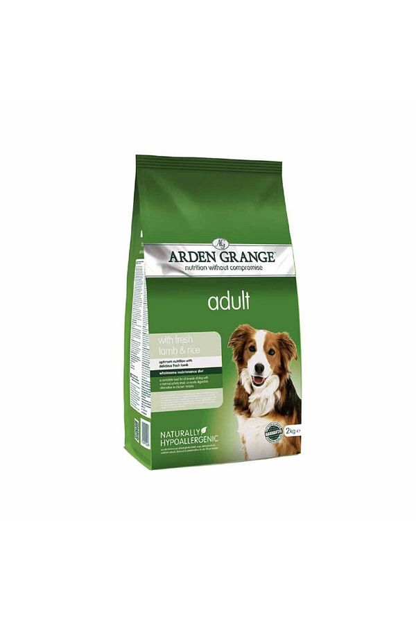 Arden Grange Hypoallergenic Dry Food with Fresh Lamb Rice for Adult Dogs 2kg Trendyol
