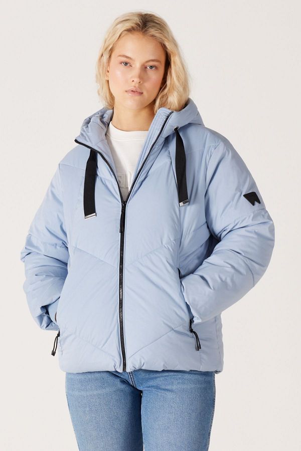 Wrangler puffer jacket women's cheap