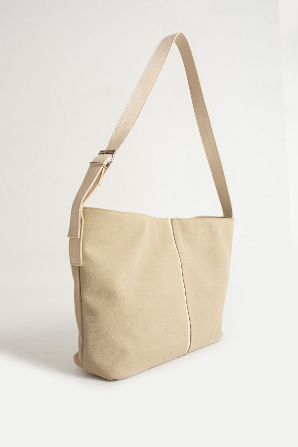 Suede shoulder bag clearance
