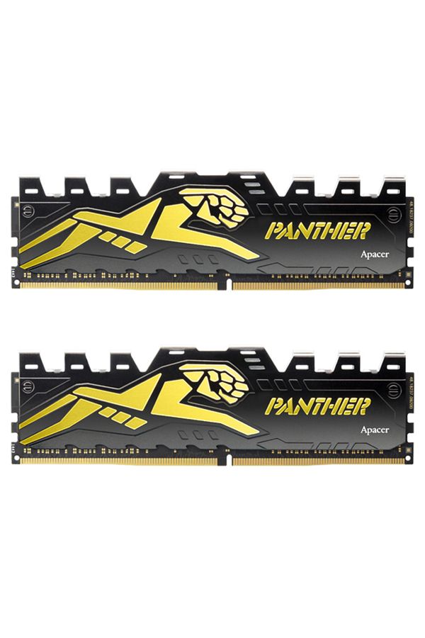 Apacer Panther Black gold 32gb Ddr4 Gaming Ram 2x16gb Cl16 3200mhz ah4u32g32c28y7gaa 2 Trendyol