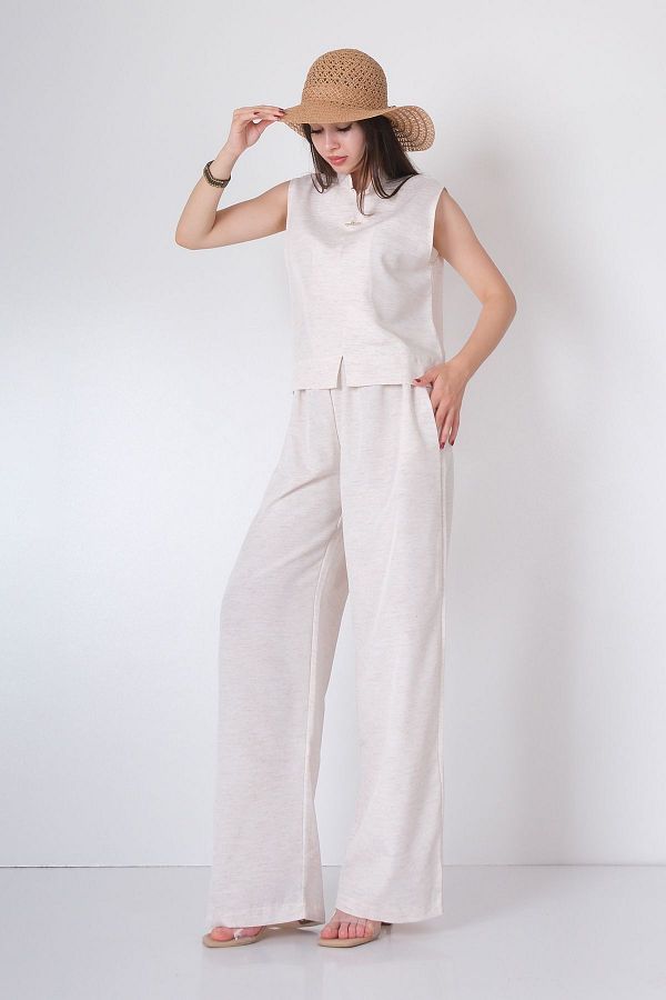 Panda-Linen Summer Set - Unlined and Inside Shows 1