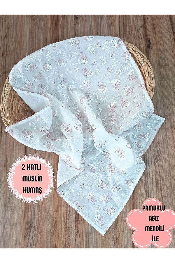 2 layer muslin blanket top