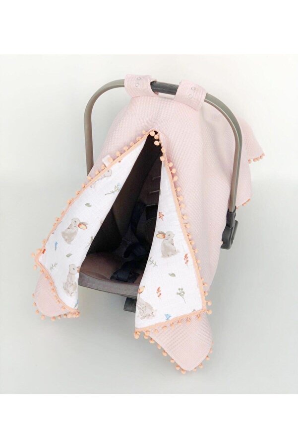 FG Store %100 Pamuk Çok Amaçlı Çift Katlı Müslin Puset Örtüsü