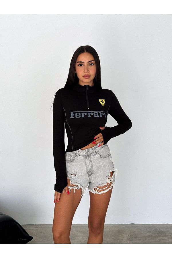 Ferrari half zip shop