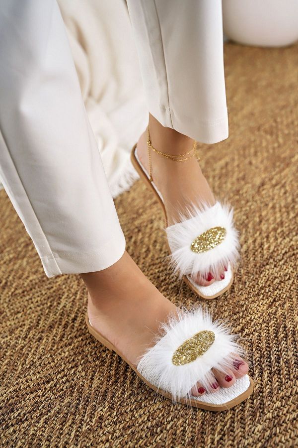 Fancy bridal slippers store