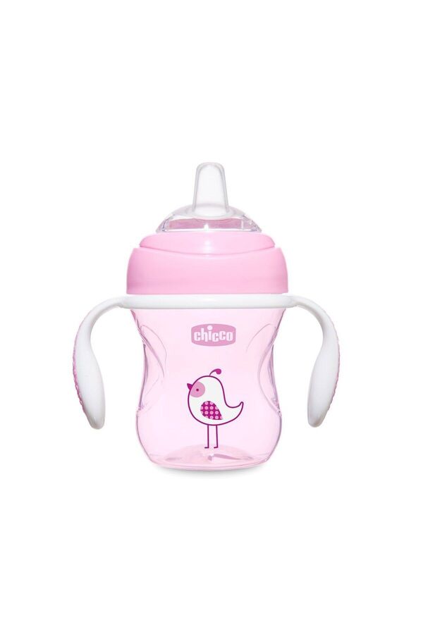 Chicco Yumuşak Uçlu Geçiş Bardağı 4 Ay Kız