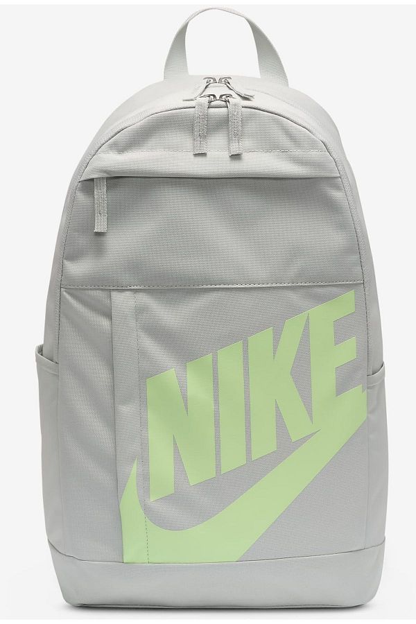 Grey and green nike backpack outlet