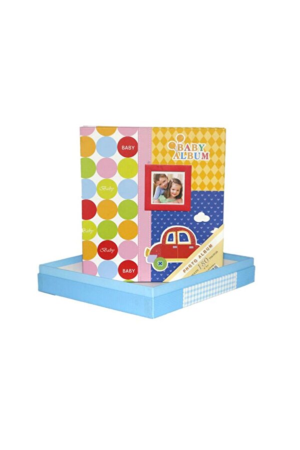 Rabsev 10x18cm 180 Fotoğraf Kapasiteli Lüks Bebek Fotoğraf Albümü