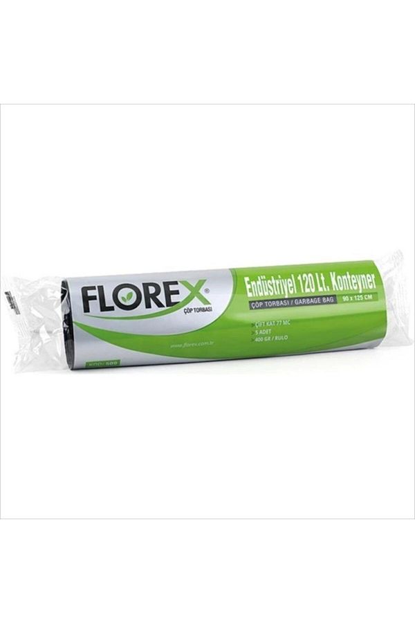 Florex-Classic Series Industrial 120 Lt Container Garbage Bag C Fold Code 509 1