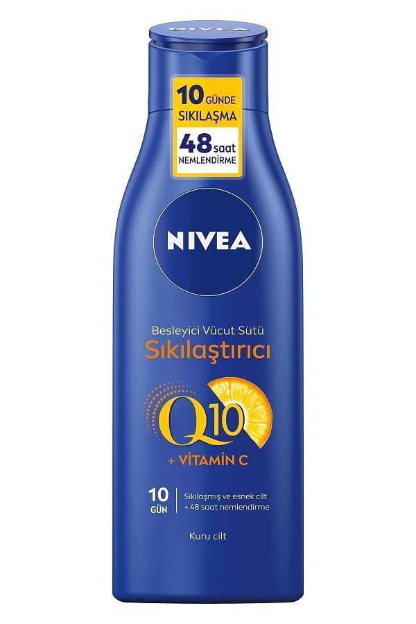 NIVEA-Q10 Cellulite Cream - Firming Body Milk 250ml X2pcs, 48 Hours Moisturization, Your Milk in 10 Days 1