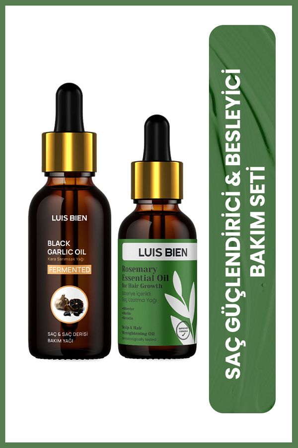 Luis Bien-Rosemary Oil anD Black Garlic Oil - Hair Loss anD Nourishing 1