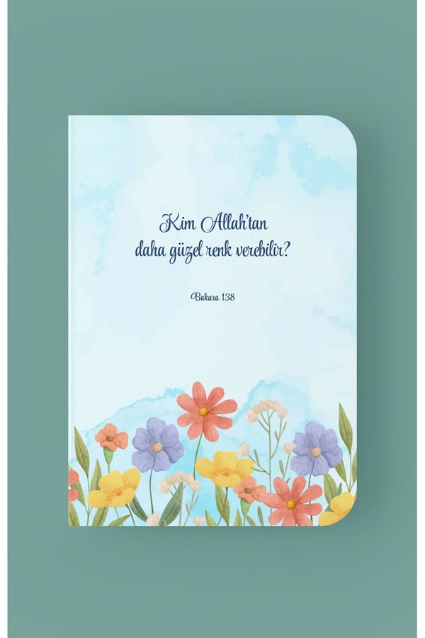 Dava Adamı Yayınları-It Can Give Color Better Than God - A5 Ruled Notebook 1
