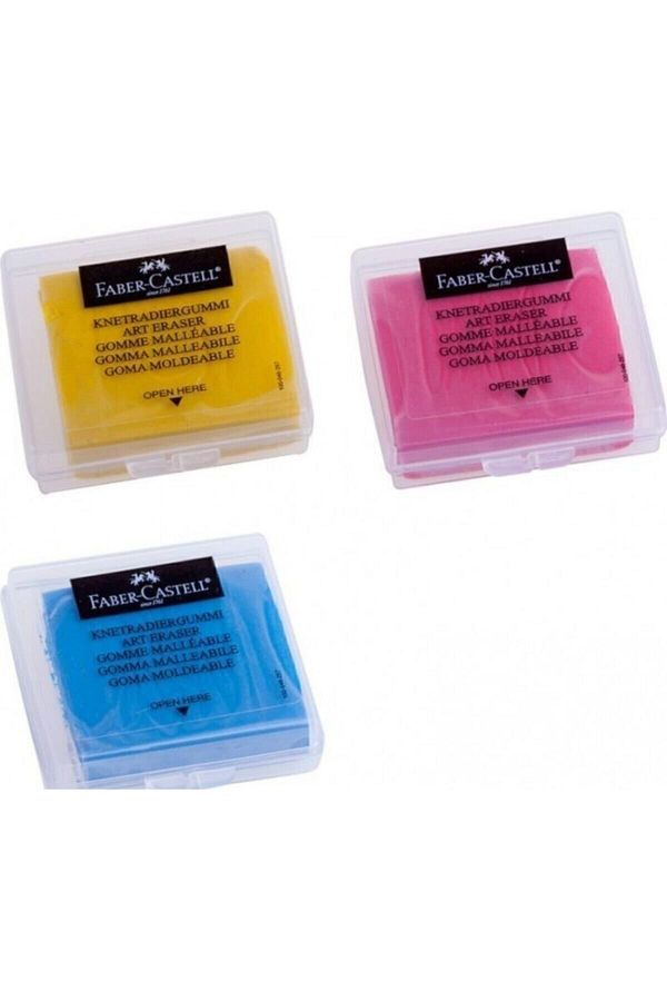 Faber Castell-Set de 3 gumă de șters pentru aluat 1