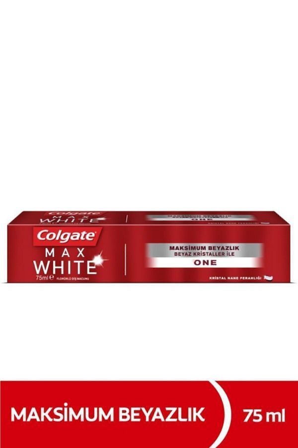 Colgate-معجون أسنان ماكس وايت ون للتبييض بحد أقصى 75 مل 1
