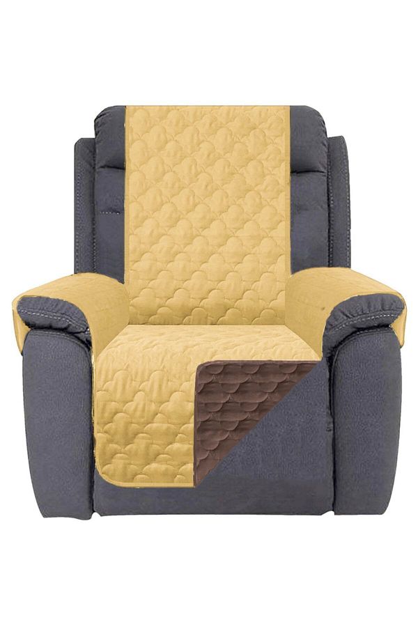 Faiend-Lint and Stain Resistant Washable Sofa Cover with Liquid-Repellent Feature Single Seat Shawl 1