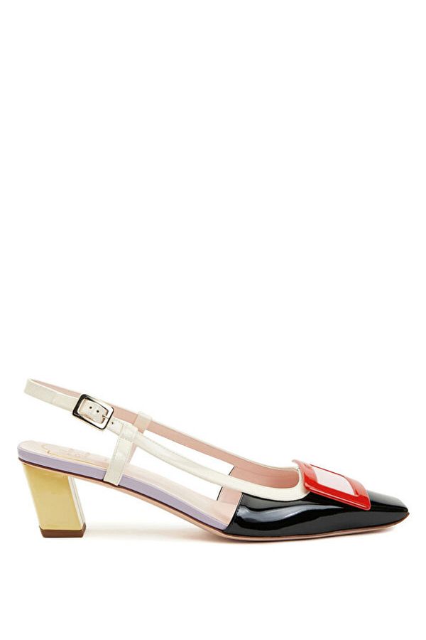 Roger vivier leather sandal store