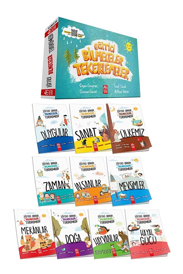 Model Eğitim Yayınları 1.sınıf Eğitici Bilmeceler Tekerlemeler Hikaye Serisi (10 KİTAP)