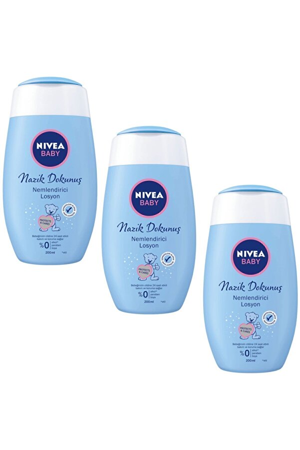 NIVEA Baby Nemlendirici Losyon 200 ml 3 Adet