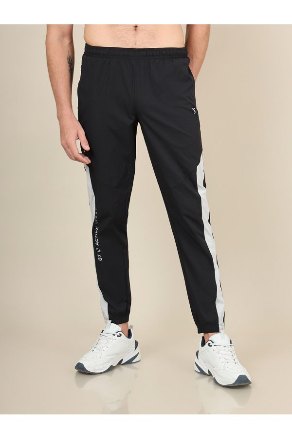 Technosport By Styli-Color Block Slim Fit Sports Joggers with Technolite 1