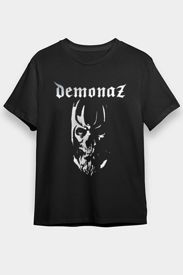 tf tişörtfabrikası-Black Demonaz Unisex T-shirt 1