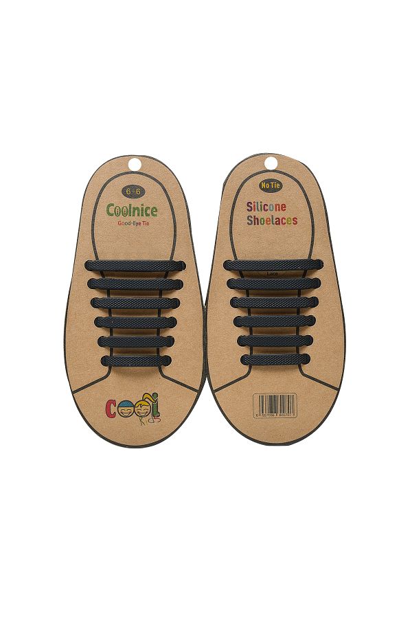 Coolnice-Child Size Non-Binding Silicone Laces 1
