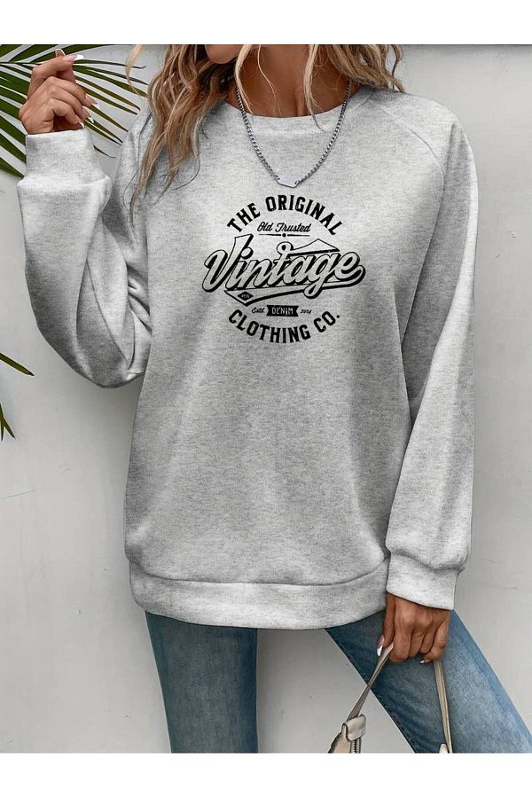Sweat oversize vintage femme on sale